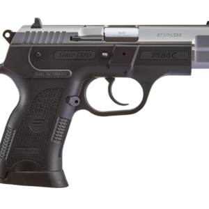 SAR USA B6C Stainless 9mm 3.8″ Barrel 13-Rounds 3-Dot Contrast Sights