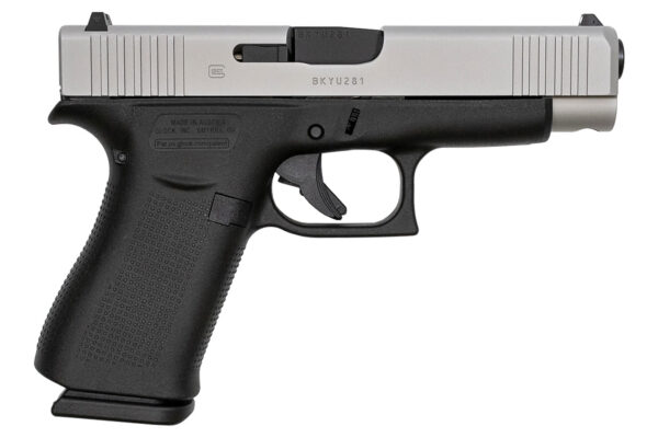 Glock 48 9mm 10-Round Pistol with Silver Slide (Made in USA