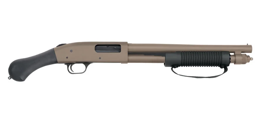 Mossberg 590 Shockwave Flat Dark Earth Cerakote 12