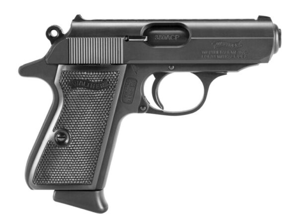 Walther PPK 380 ACP, 3.3" Barrel, Black, DA/SA, 6rd