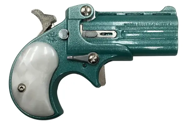 Cobra Enterprise Inc .22LR Derringer with Teal Jewel Tone