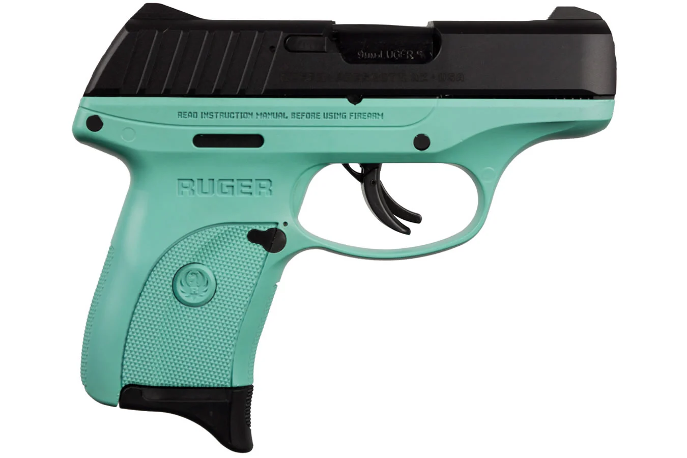 EC9s 9mm Striker-Fired Pistol with Turquoise Grip Frame
