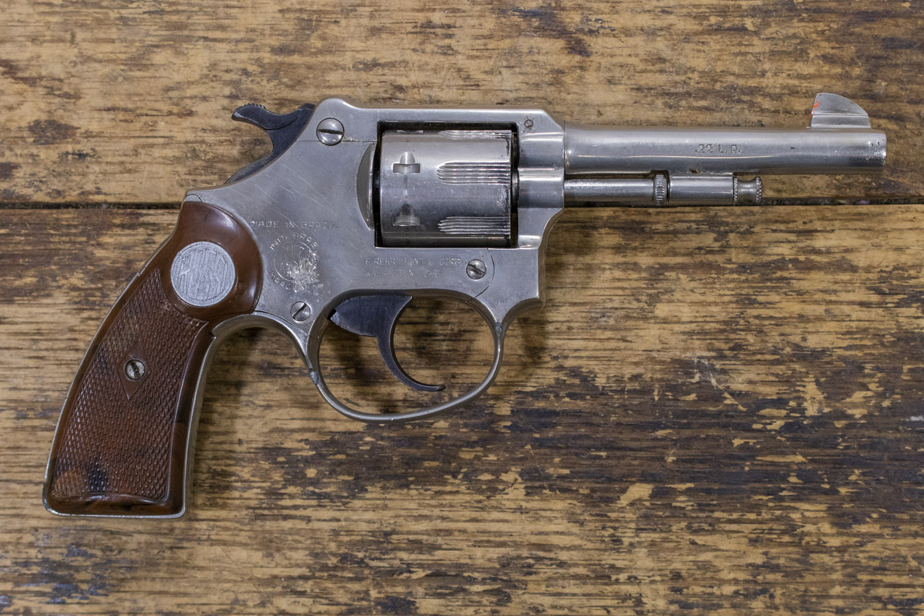 Rossi M518 22 LR Police Trade-in Revolver