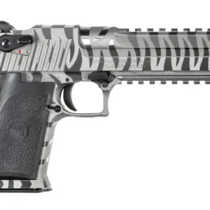 Desert Eagle Mark XIX 50 AE Pistol with White Tiger Stripe