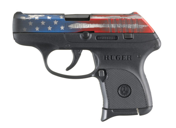 Ruger LCP .380 ACP 2.75″ Barrel 6-Rounds with American Flag Slide