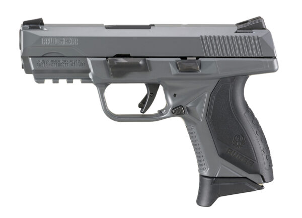 Ruger American Compact Gray .45 ACP 3.75″ Barrel 7-Rounds with 3-Dot Sights