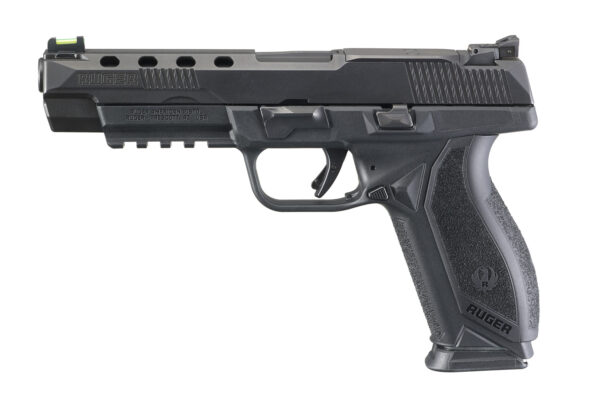 Ruger American Pro Competition 9mm 5″ Barrel 17-Rounds with Fiber Optic Front Sight