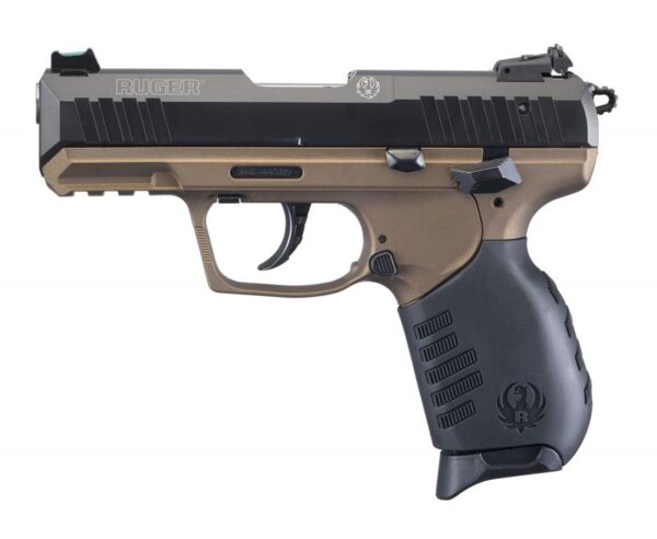 Ruger SR22 Burnt Bronze .22 LR 3.5″ Barrel 10-Rounds 3-Dot Sights