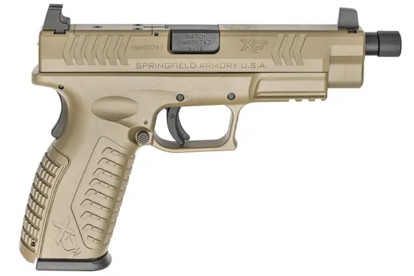 Springfield XDM OSP 9mm 4.5 Full-Size Desert FDE Pistol