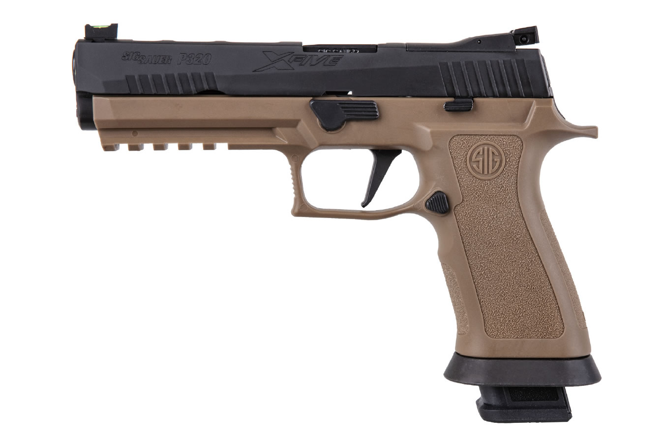 P320 X-Five 9mm Pistol with Reverse Two-Tone Coyote