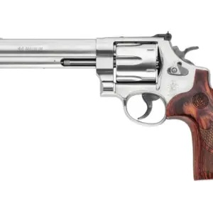 Smith & Wesson 629 Deluxe 44 Magnum Revolver with Textured Wood Grips