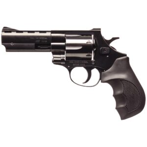 Weihrauch Windicator 357 Magnum DA SA Revolver with Nickel Finish AND Rubber Grip