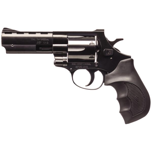 Weihrauch Windicator 357 Magnum DA SA Revolver with Nickel Finish AND Rubber Grip