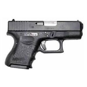 Glock G26 Gen 3 9mm, 3.43″ Barrel, Black, CA Compliant