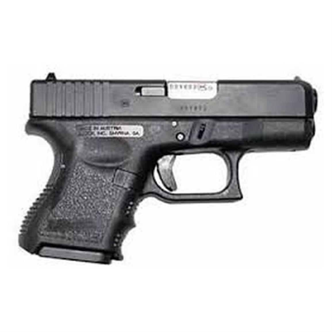 Glock G26 Gen 3 9mm, 3.43″ Barrel, Black, CA Compliant