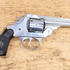 Iver Johnson Top Break 32 SW 6-Shot Stainless Used