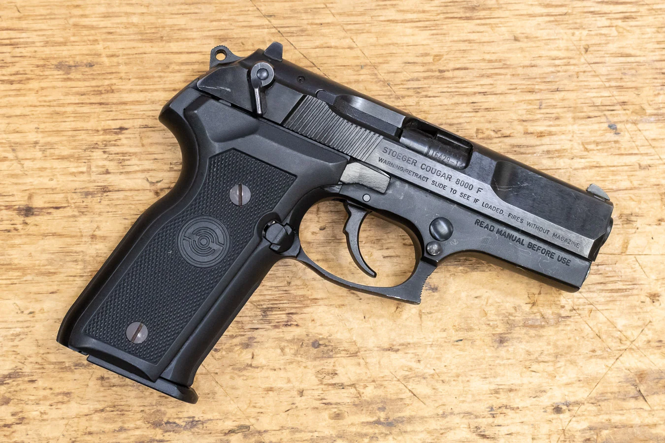 Stoeger Cougar 8000 F 9mm Used Police Trade-in Pistol