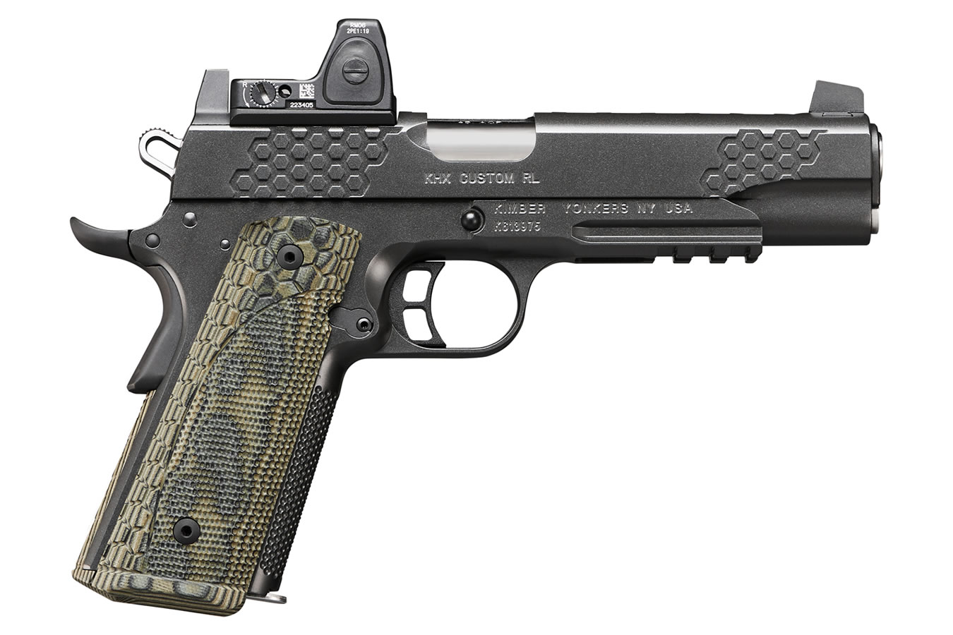 Kimber KHX Custom/RL (OI) 10mm Pistol with Trijicon