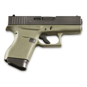 Glock G43FS Battlefield Green 9mm 3.39″ Barrel 6-Rounds