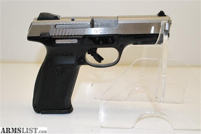 Ruger SR40 Full-Size 40 S&amp;W Stainless Pistol