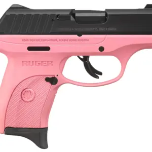 Ec9s 9mm Striker Fired Pistol with Pink Grip Frame AND Aluminum Cerakote Slide