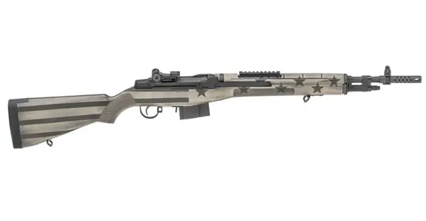 Springfield M1A Scout Squad 308 with Sand/OD Green