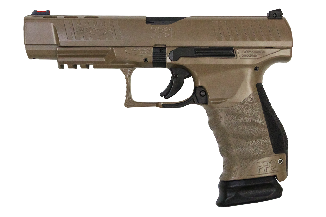 Walther PPQ M1 Classic 9mm Pistol with Coyote Tan Slide