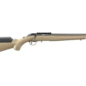 Ruger American Rimfire 17hmr Bolt Action Rifle with Carved American Farmer Stock