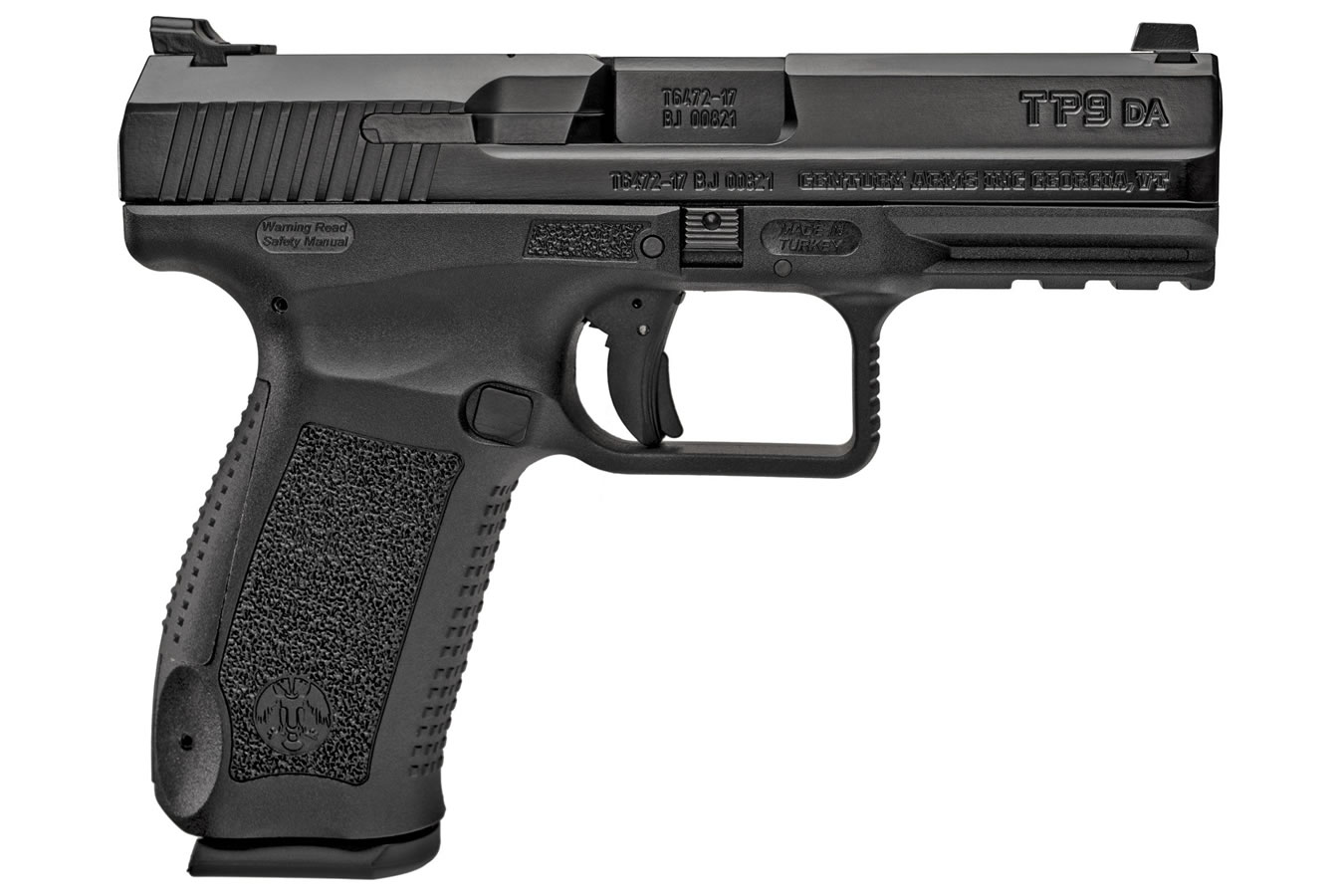 Canik TP9DA 9mm Burnt Bronze Pistol with Warren Sights