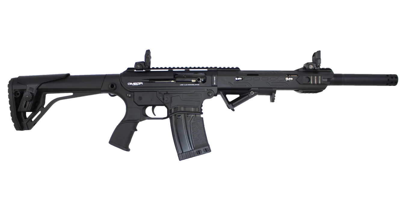 LKCI Omega AR12 12 Gauge Semi-Automatic Shotgun