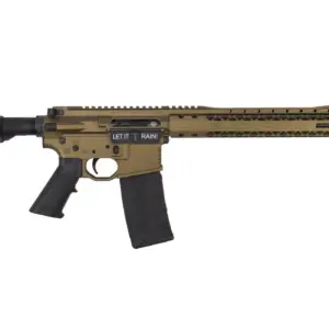 Black Rain Ordnance 5.56mm Billet AR-15 Rifle with Burnt
