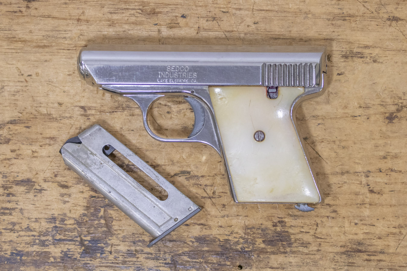 Sedco SP-22 22LR Police Trade-In Pistol with Polished