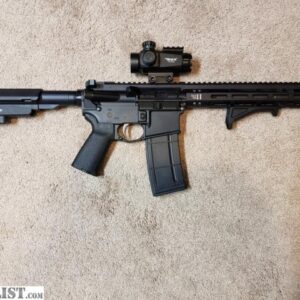 MP15 5.56mm AR-15 Pistol with SBA3 Brace