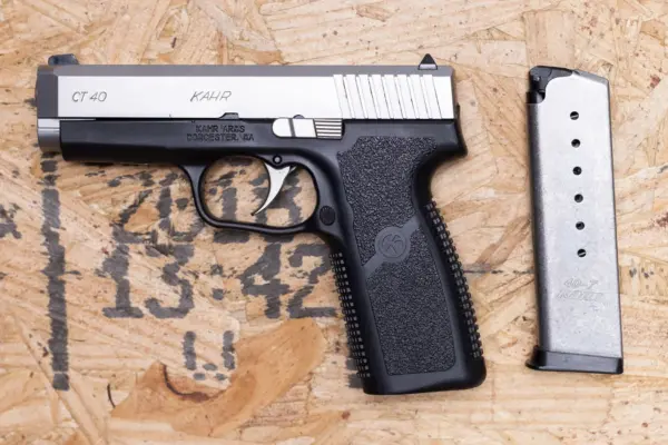 Kahr Arms Cw40 40 S&W Police Trade IN Pistol with 7 Round Magazine