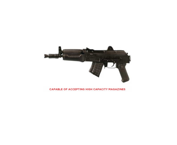 Arsenal SAM7K AK Pistol Black 7.62 X 39 10.5-inch 10Rd