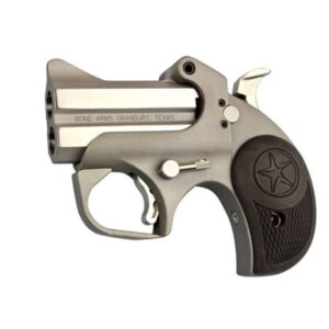 Bond Arms Rough n’ Rowdy Derringer Stainless .410 Gauge / .45 LC 3″ 2-Round