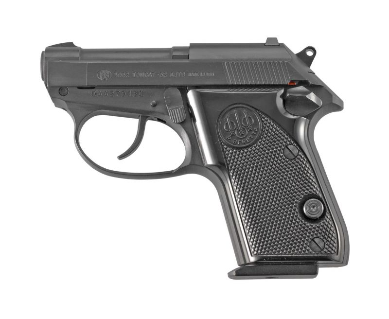 Beretta 3032 Tomcat 32 ACP 2.90″ Barrel 7 RDs Black Bruniton Walnut Grip