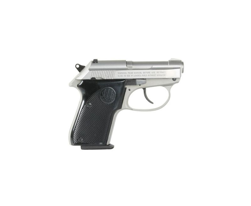 Beretta 3032 Tomcat Inox Stainless / Black Grips .32 ACP 2.4-inch 7Rds