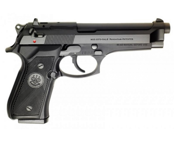 Beretta 92FS 9mm 4.9″ Barrel 3 x 15 RDs Magazines