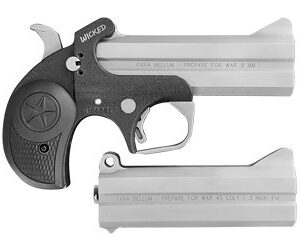 Bond Arms Limited Wicked Stainless/Black 4.2-inch 9mm With .45/410 Barrel