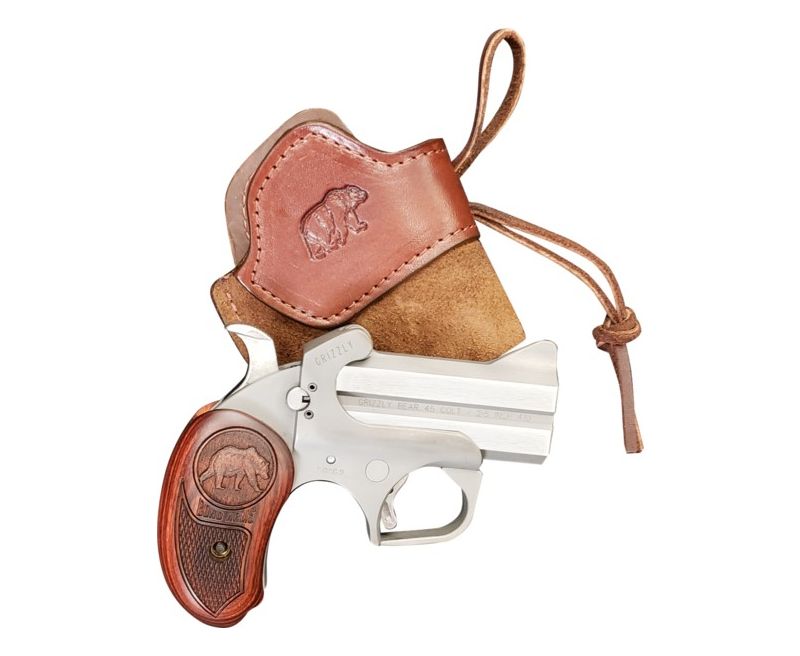 Bond Arms Grizzly Stainless .410 GA / .45 Colt 3″ 2-Round 2.5″ Chamber