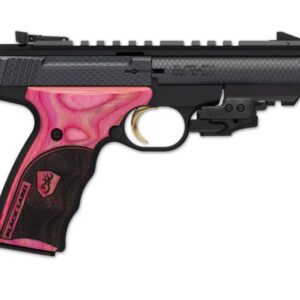 Browning Buck Mark Black Label Carbon Fiber Pink Laminate .22 LR 4-inch 10Rd