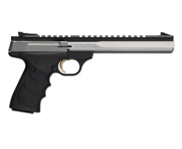 Browning Buck Mark Contour Stainless Ultragrip RX ambidextrous .22 LR 7.25-inch 10Rd