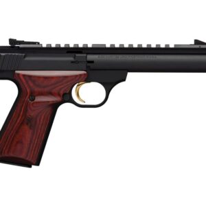 Browning Buck Mark Field Target Matte Black / Rosewood .22 LR 5.5-inch 10Rd