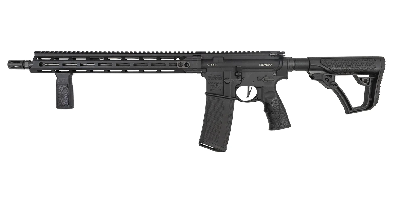 Daniel Defense Ddm4 V7 5 56mm with CMC Trigger AND Tornado Gray Finish