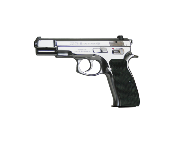 CZ 75B 9mm 4.7-inch 10rd Polished Stainless