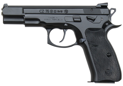 CZ 75 B Omega Convertible Black 9mm 4.7-Inch 10rd Fixed Sights