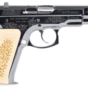 CZ 75B 45th Anniversary Limited Edition Engraved Blued 9mm 4.6″ 10-Round