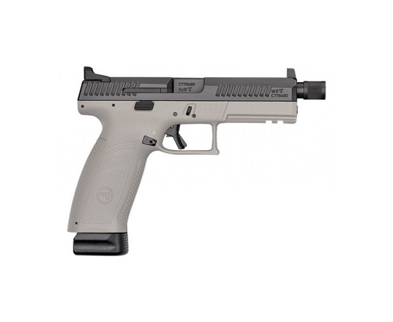CZ P-10 F 9MM 21Rds TB 4.5-inches Suppressor-Ready Grey