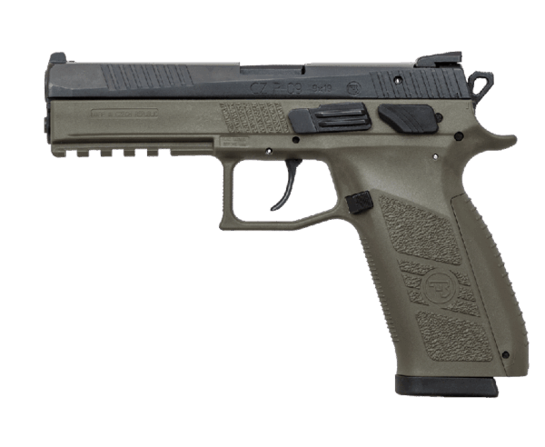 CZ P09 Duty OD Green 9mm 4.54-inch 10Rds